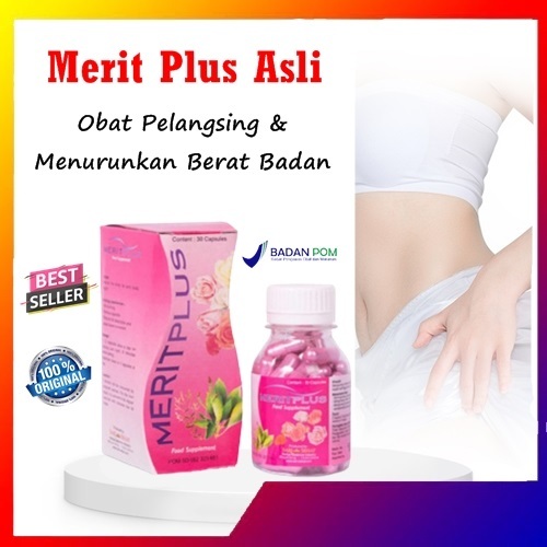 Jual Merit Plus Kapsul Botol Kapsul Meriet Herbal Kapsul