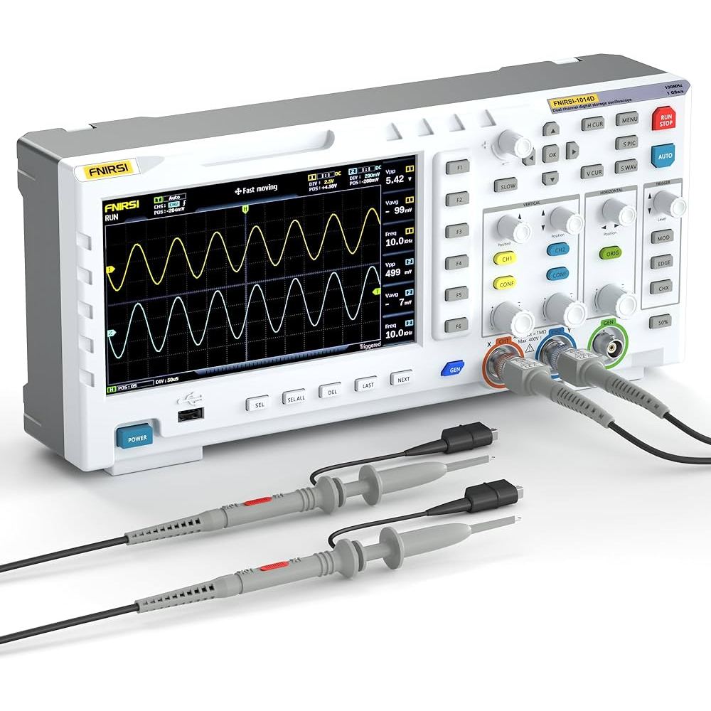 Jual Digital Oscilloscope 2 In 1 Dual Channel 100MHz 1 GSa S FNIRSI