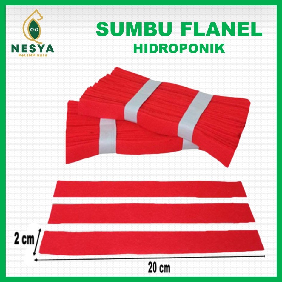 Jual Sumbu Flanel Hidroponik Sistem Wick Cm X Cm Kain Flanel Sumbu