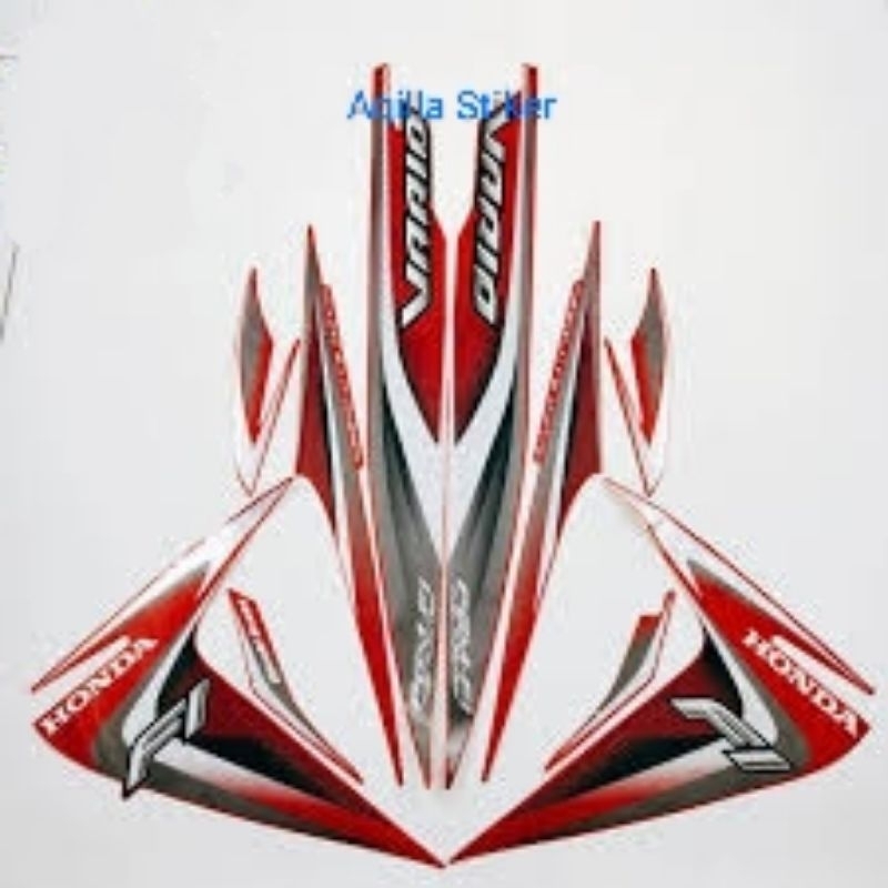 Jual Striping Stiker Polet Lis Les Decal Standaran Orian Vario Led