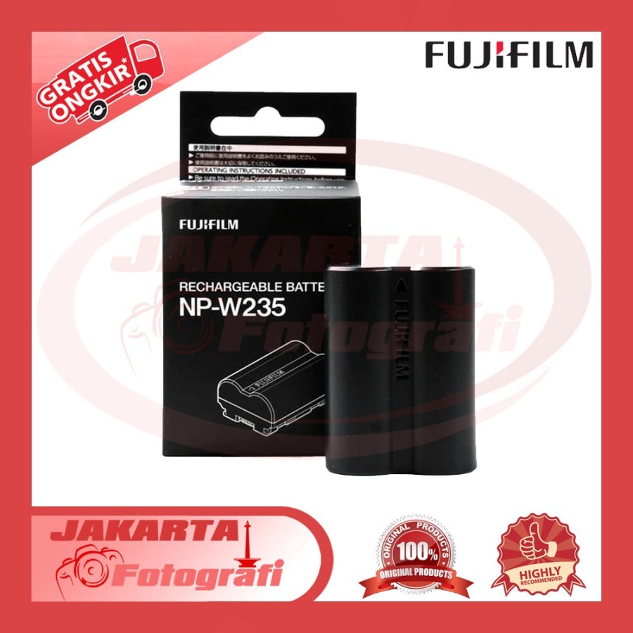 Jual FUJIFILM NP W235 Lithium Ion Battery 7 2V 2200mAh Shopee