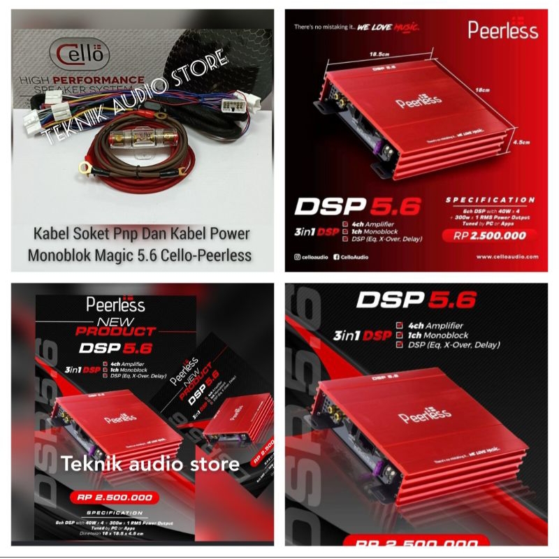 Jual Power Dsp Processor Chanel Peerless Include Power Plus Soket Pnp