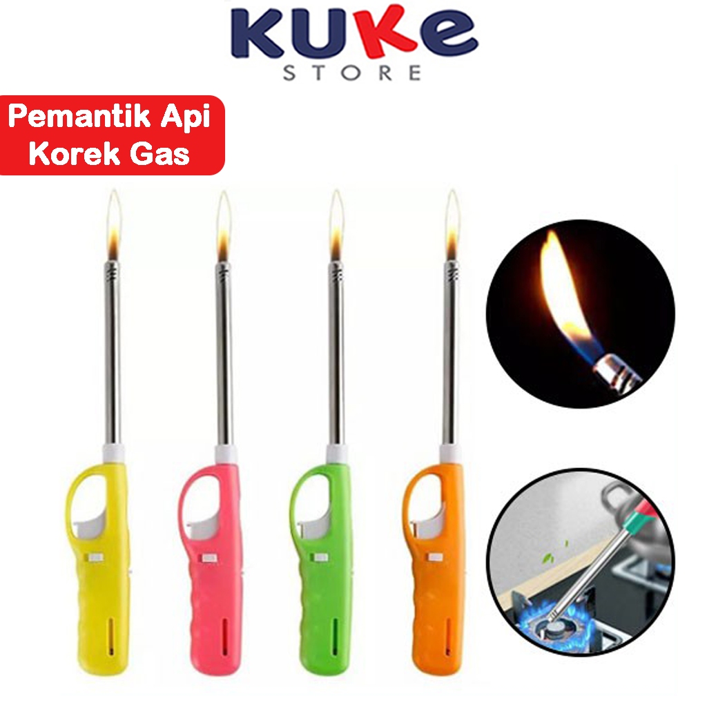 Jual KUKE Alat Pemantik Api Korek Api Gas Kompor Lilin Lighter