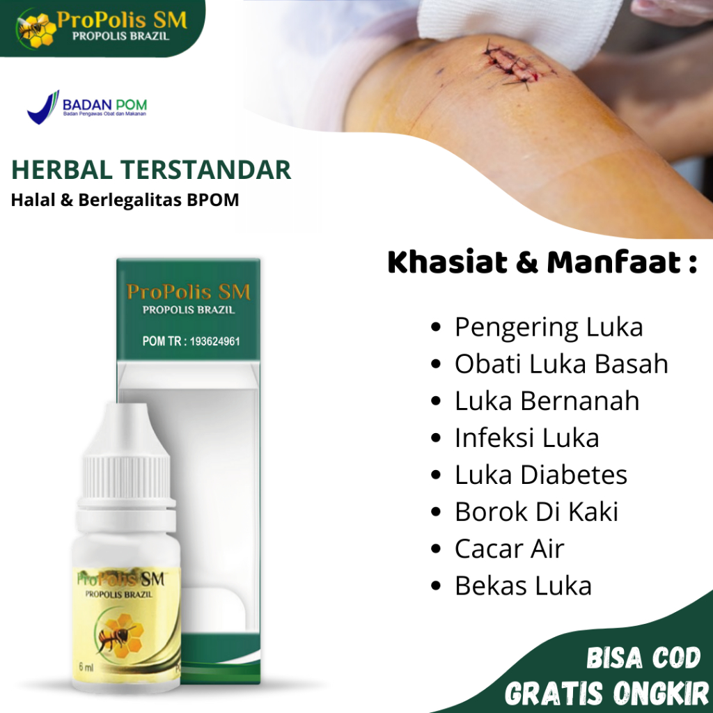 Jual Obat Pengering Luka Operasi Luka Basah Bernanah Infeksi Luka