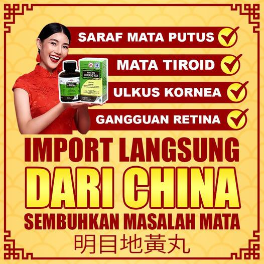 Jual Ming Mu Di Huang Wan Original Pil Obat Mata Minus