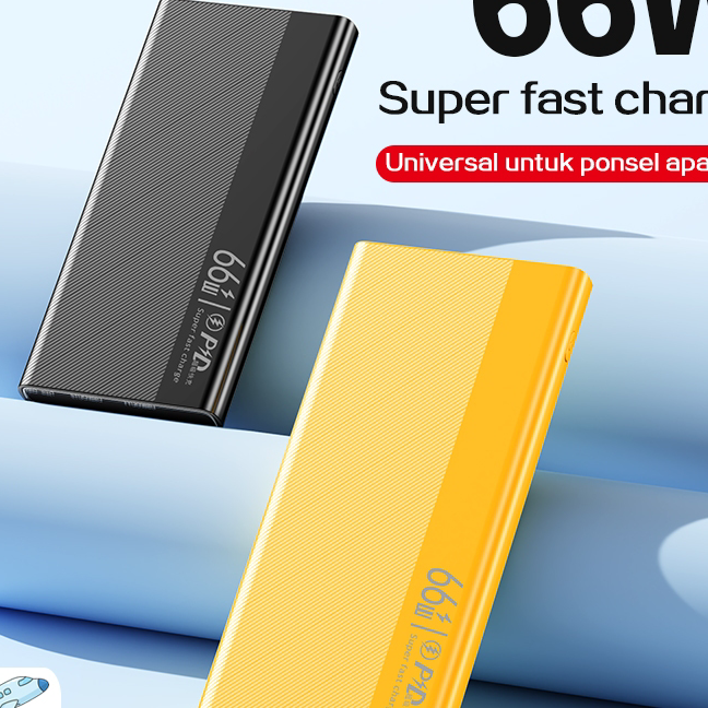 Jual PRODUK TREND SKCBO 66W Super Fast Charging Power Bank LED Display