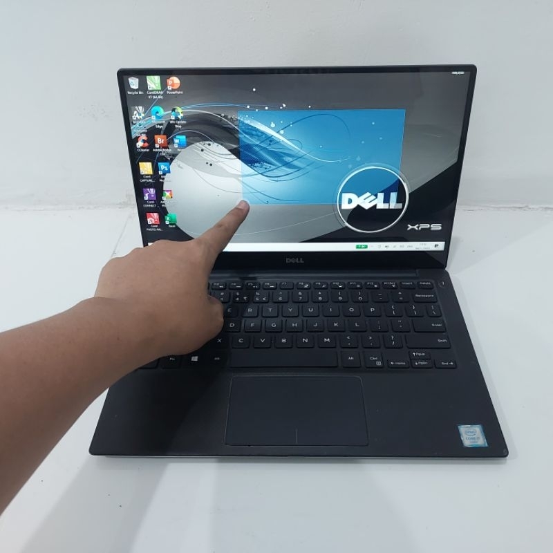 Jual DELL XPS 13 CORE I7 GEN 8 RAM 16GB SSD 512GB LAYAR 4K LIKE XPS