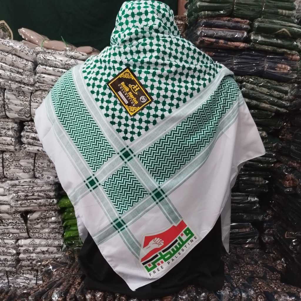 Jual Sorban Palestina Sorban Haji Sorban Arab Sorban Imamah Persegi