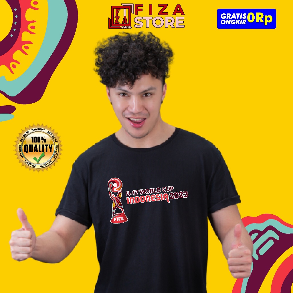 Jual Kaos Dewasa Fifa U 17 World Cup Indonesia 2023 Kaos Bola Piala