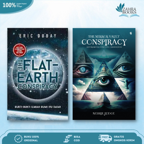 Jual The Flat Earth Conspiracy The Nerror Vault Conspiracy Nissie