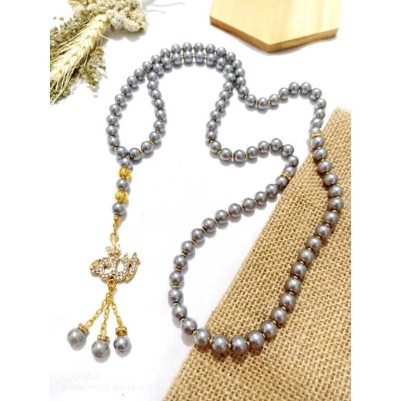 Jual Tasbih Mutiara Cantik Inisial Nama I Untuk Mahar Shopee Indonesia