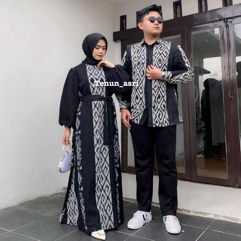 Jual SET COUPLE TENUN TENUN TERBAIK COCOK BUAT PREWEDING KONDANGAN BAJU