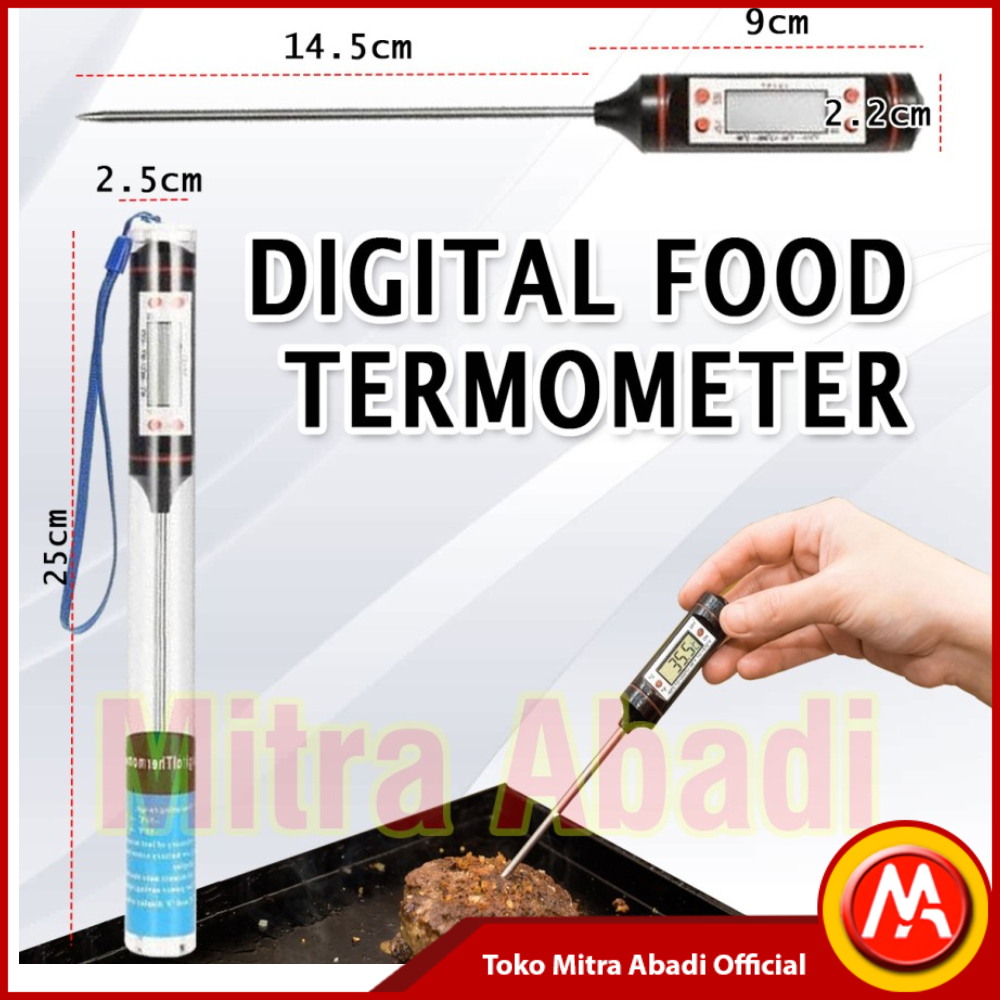 Jual Digital Food Thermometer Termometer Alat Pengukur Suhu Makanan