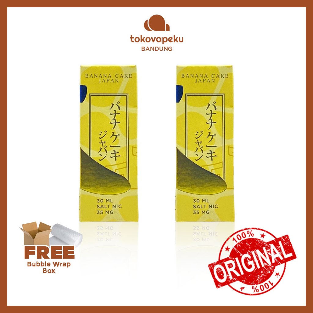 Jual Banana Cake Japan Saltnic Banana Cake Ml Original By Platinum