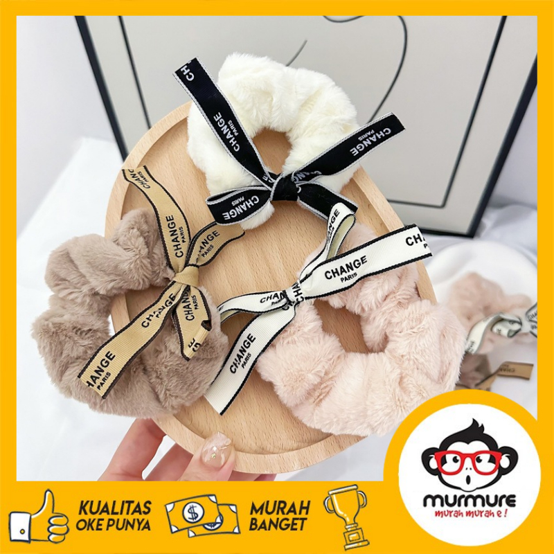 Jual Murmure Ikat Rambut Scrunchie Korea Kunciran Cepol Rambut