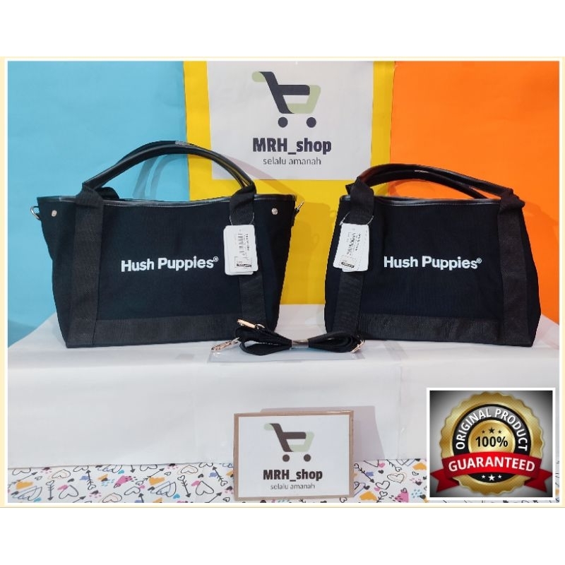 Jual ORIGINAL Hush Puppies Canvas Tote Bag Unisex 1 Ready Shopee