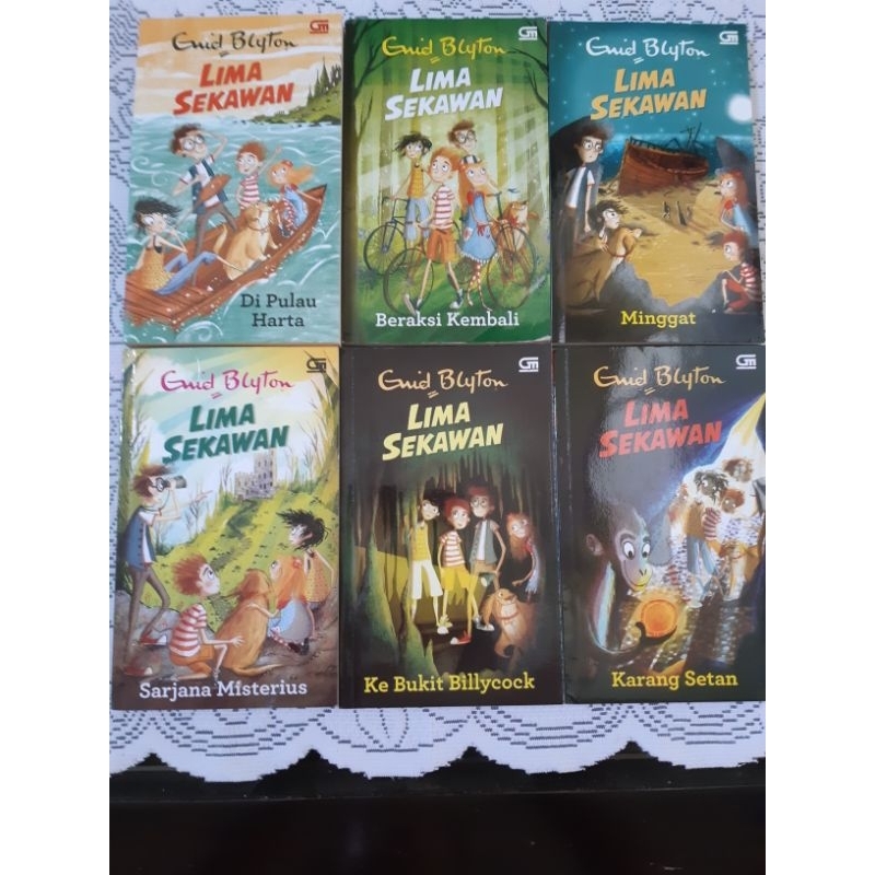 Jual Novel Lima Sekawan Enid Blyton Shopee Indonesia