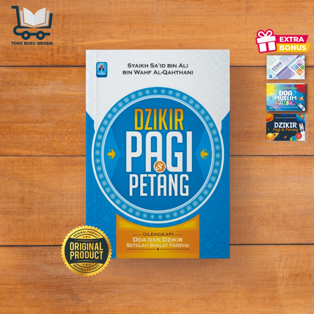 Jual Dzikir Pagi Dan Petang Sesuai Sunnah Dilengkapi Doa Dzikir