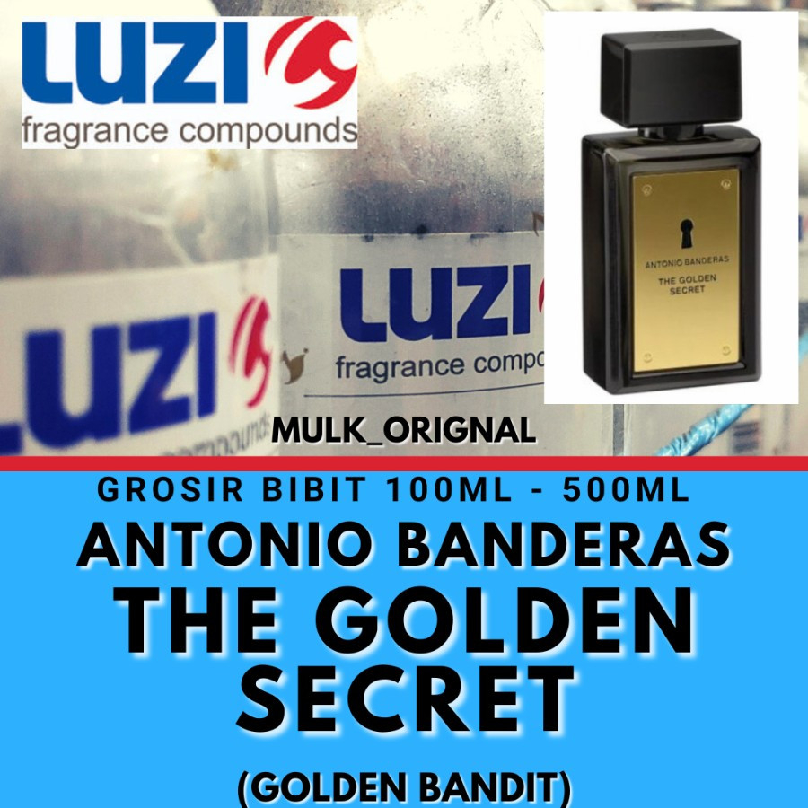 Jual Bibit Parfum Fragrance Oil Luzi Golden Bandit Searah Antonio