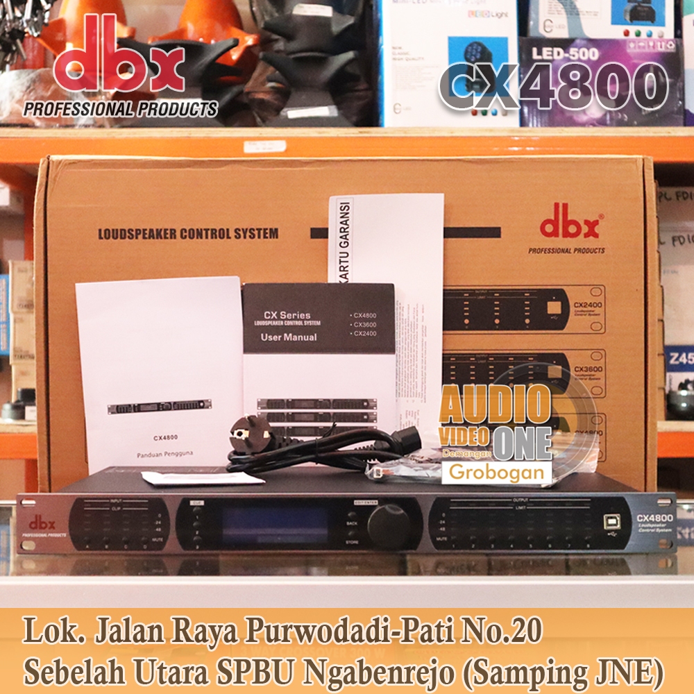 Jual Dlms Dbx Cx Speaker Management In Out Driverack Terbaru