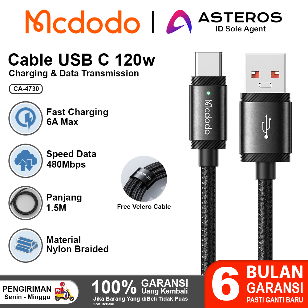 Jual Mcdodo Kabel Usb Type C For Xiaomi Redmi Poco Turbo Charge A W