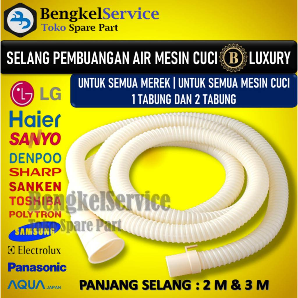 Jual Selang Pembuangan Mesin Cuci LUX Selang Outlet Mesin Cuci LUX