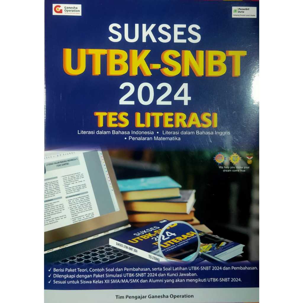 Jual Buku Sukses Utbk Snbt Tes Literasi Shopee Indonesia