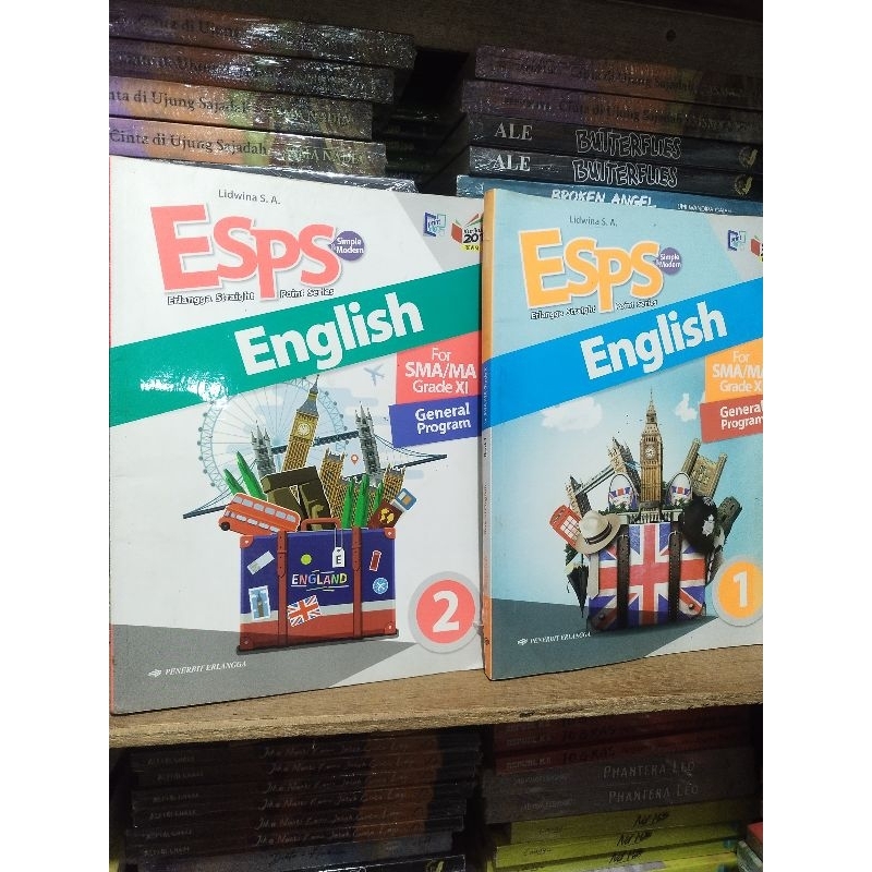 Jual Buku ESPS ENGLISH 1 2 3 SMA MA KELAS X XI XII ERLANGGA Shopee