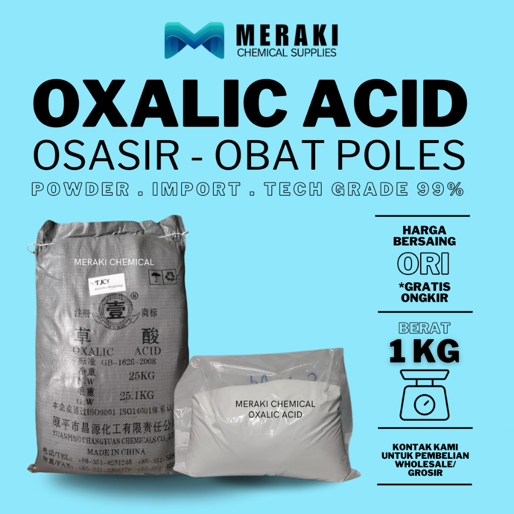 Jual Oxalic Acid Osasir Asam Oksalat Kg Shopee Indonesia