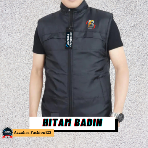 Jual Rompi Polos Pria Tebal Vest Pria Pelindung Dada Murah Size