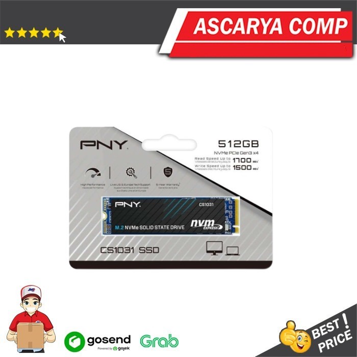 Jual Ssd Pny Cs M Nvme Gb Gen X Shopee Indonesia