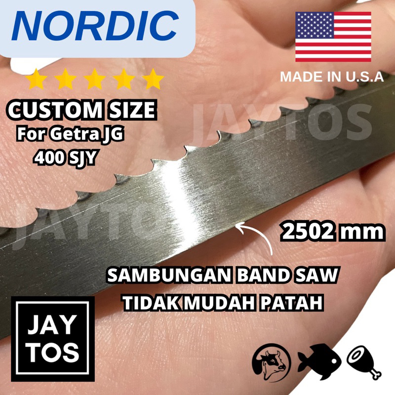 Jual Nordic 2502 Mm 250 2 Cm Bone Saw Meatkutter Gergaji Pita Getra