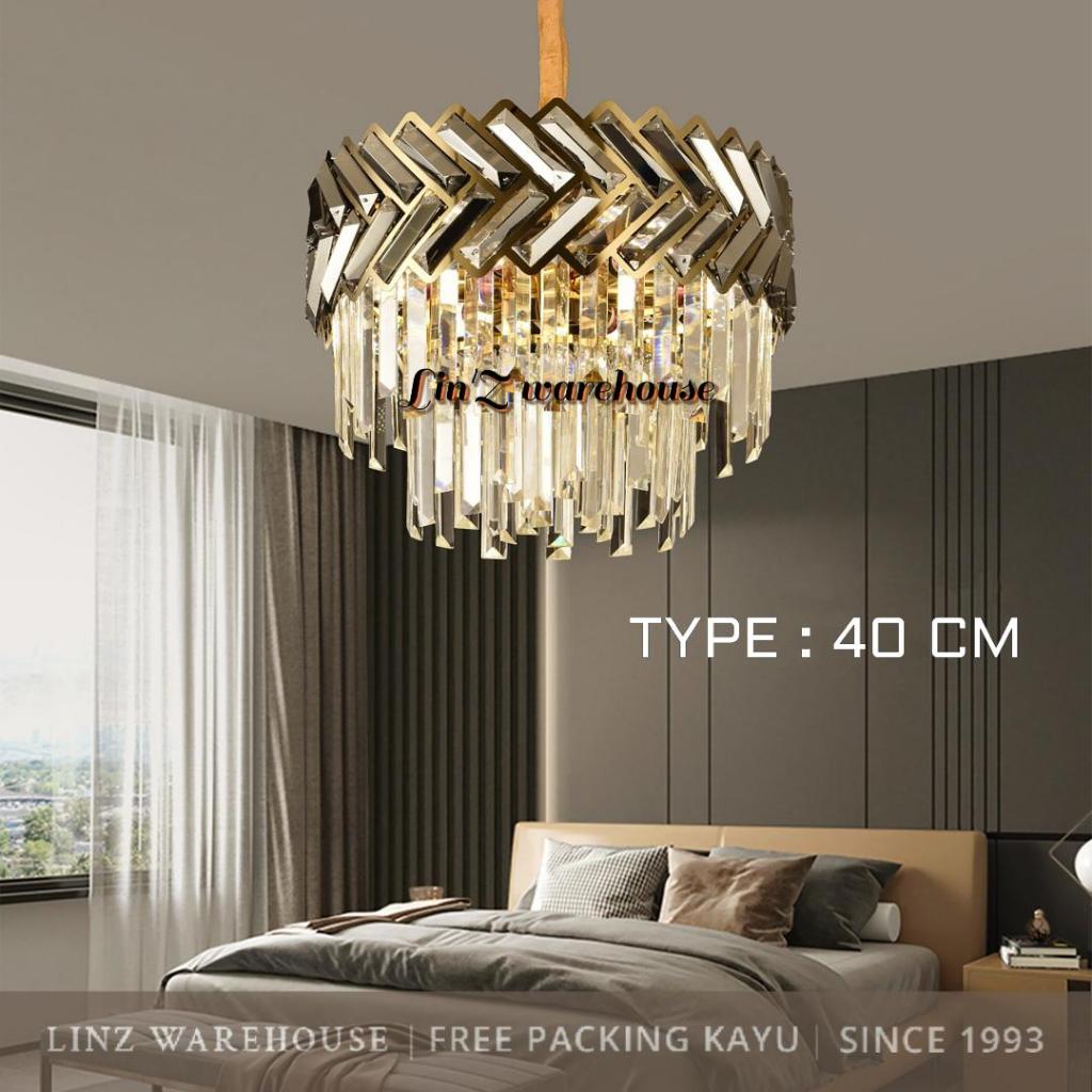 Jual Lampu Gantung Kristal Mewah LUXURY CONTEMPORER CRYSTAL Chandelier