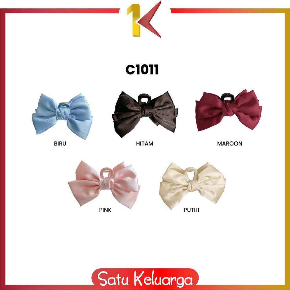 Jual SK C1011 Jedai Pita Wanita Korea Big Hair Claw Fashion Jepitan