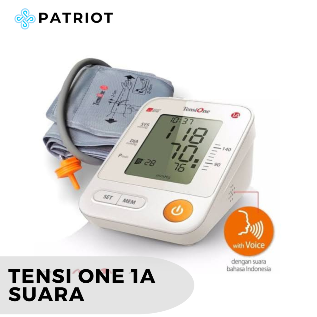 Jual TensiOne 1A Suara Onemed Tensimeter Digital Alat Cek Ukur