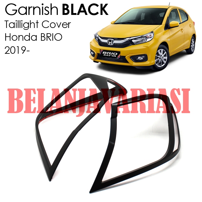 Jual Honda Brio Taillight Cover Lampu Belakang Garnish Black