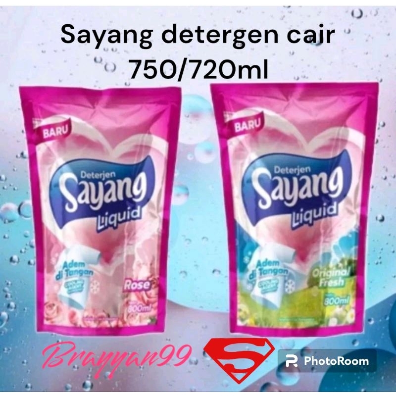 Jual SAYANG DETERGEN CAIR I LIQUID 720 750 ML Shopee Indonesia