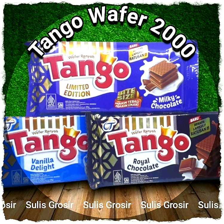 Jual Tango Wafer Chocolate Vanilla Milk 39gr Shopee Indonesia