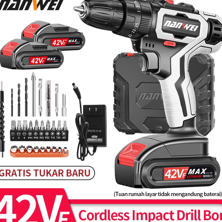 Jual Model Tp Nanwei Mesin Bor Cordless Bor Baterai Bor Listrik