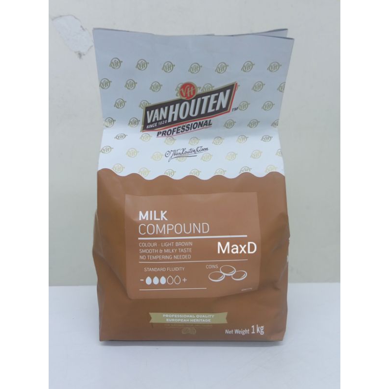 Jual Van Houten Cokelat Coin Compound Milk Repack Gr Shopee Indonesia