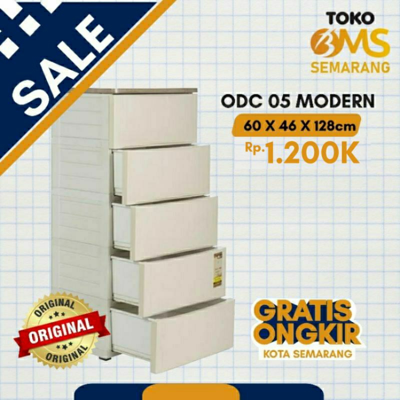 Jual Promo Lemari Plastik Olymplast Odc Modern M Susun Laci Drawer