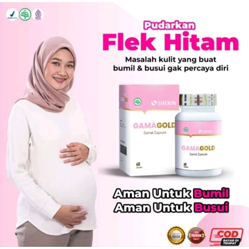 Jual Gamagold Gamat Kapsul Collagen Pemutih Badan Dan Wajah Aman Busui