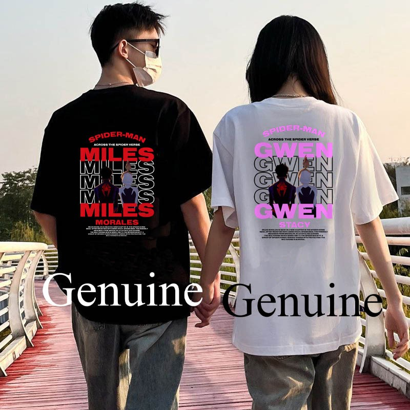 Jual Kaos Couple Distro Spidermiles Dan Spidergwen Kaos Pasangan