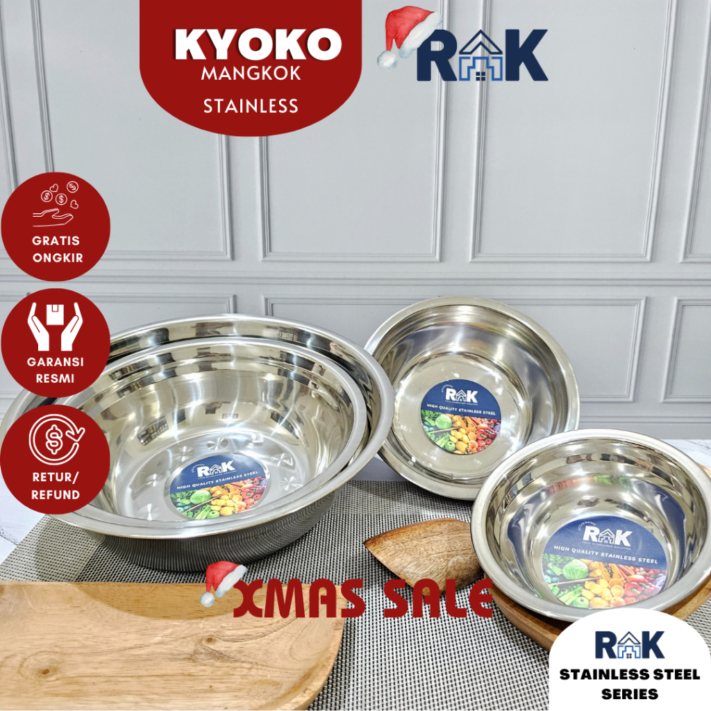 Jual Rak Kyoko Mangkok Stainless Steel Cm Mangkok Dapur