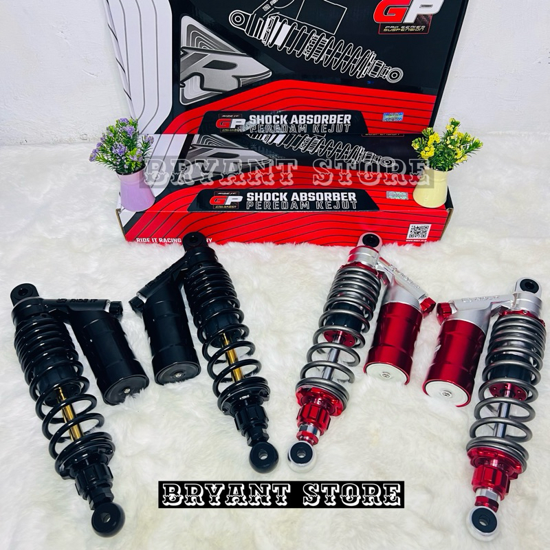 Jual SHOCK BREAKER GP 277 RIDE IT PREMIUM DOUBLE KLIK CLICK 280MM 320MM