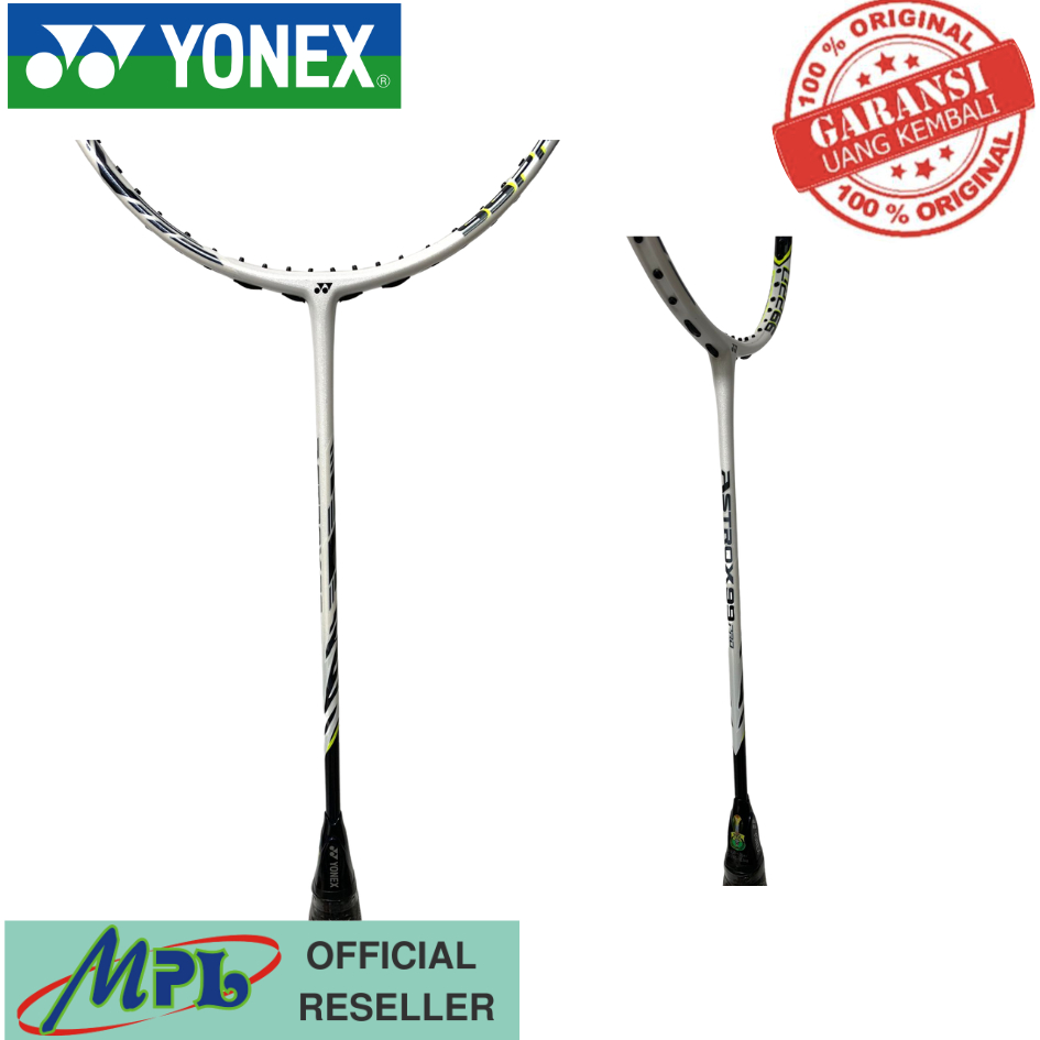 Jual RACKET BADMINTON YONEX ASTROX 99 PRO WHT TIGER PUTIH THERMOBAG