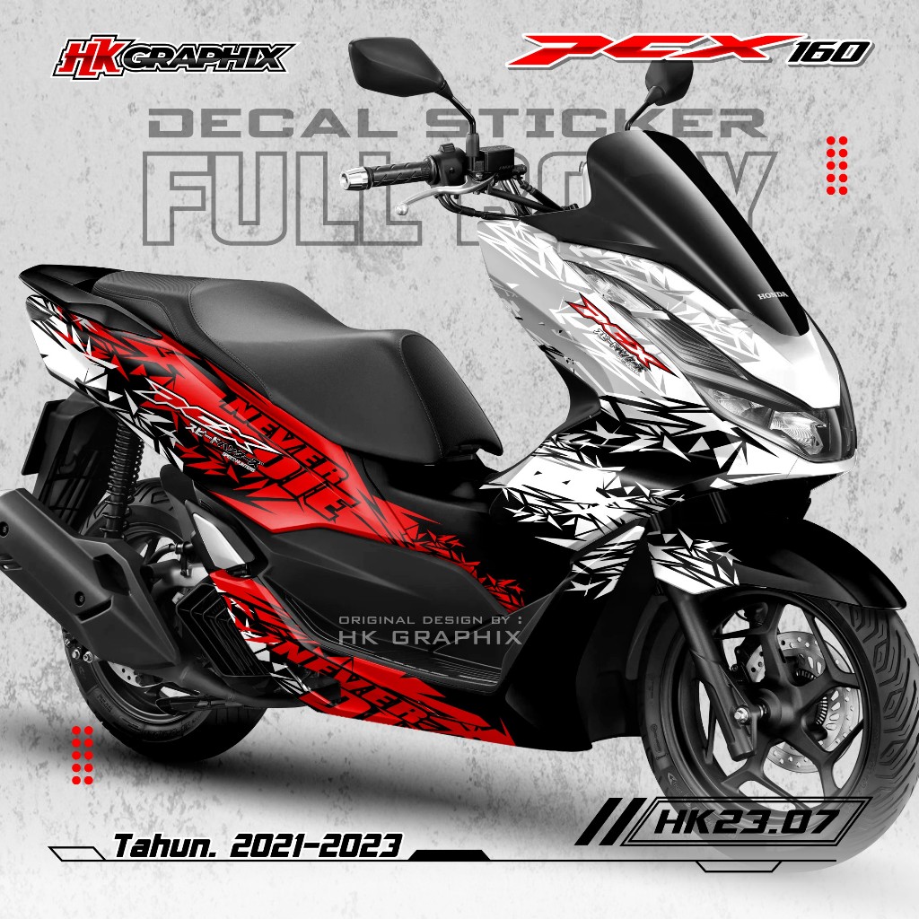 Jual Decal Sticker Pcx Full Body Untuk Tahun Desain