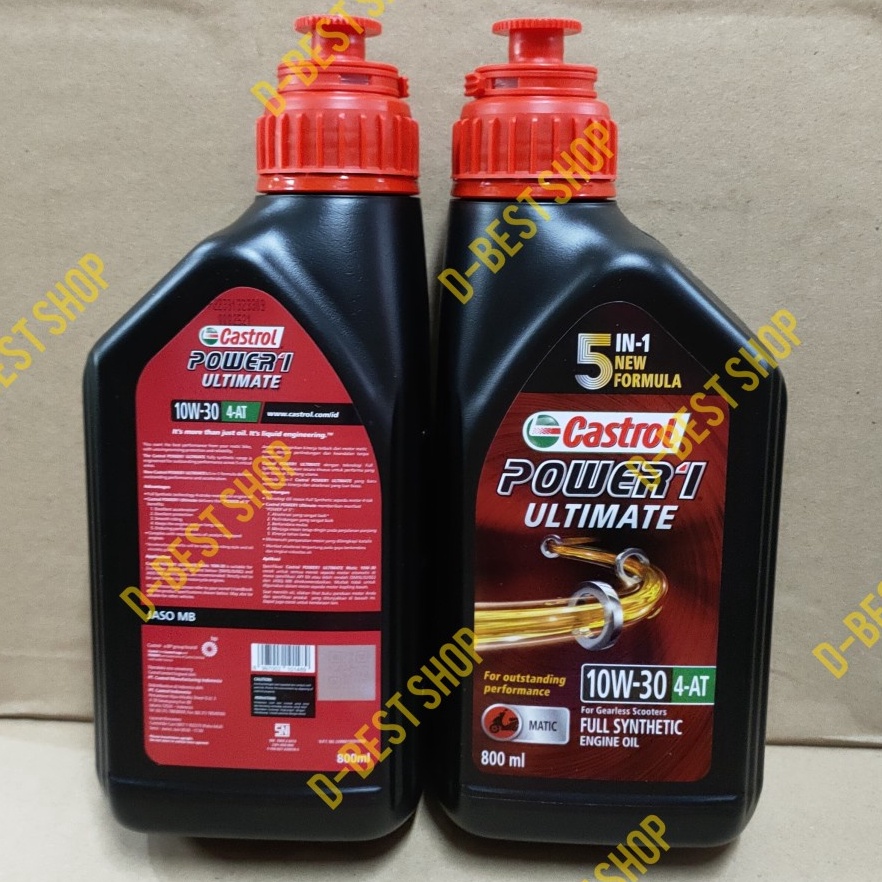 Jual Harga Termurah OLI Motor MATIC FULL Synthetic CASTROL POWER 1