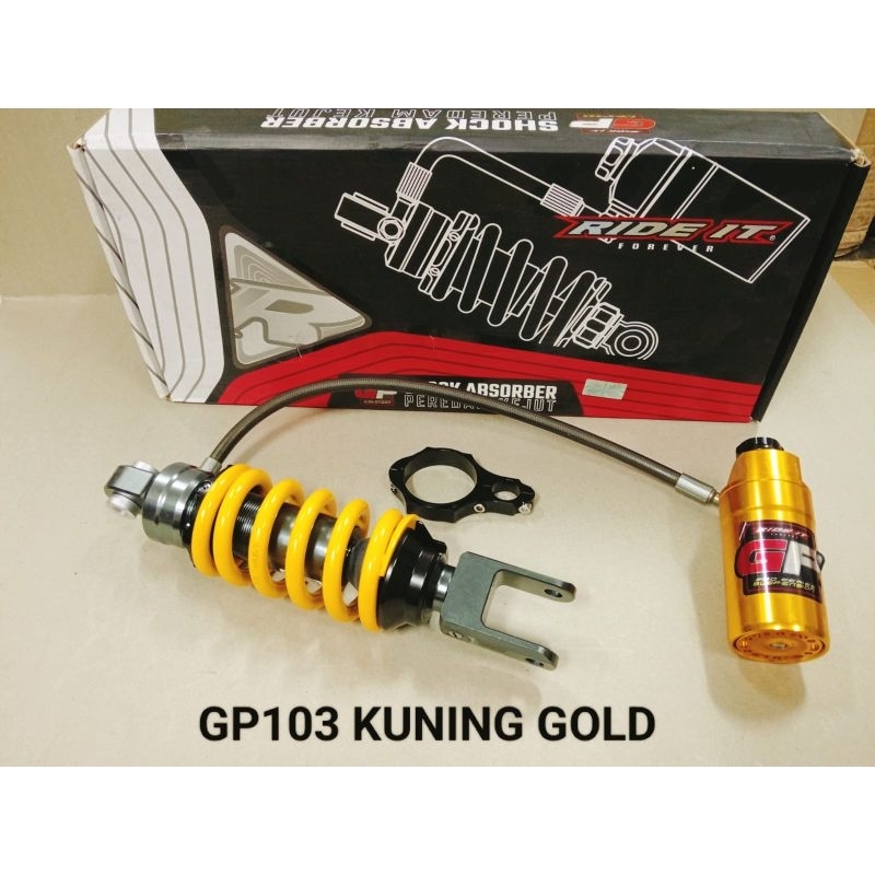 Jual MONOSHOCK SHOCK BELAKANG RIDE IT GP103 TABUNG PISAH VIXION OLD