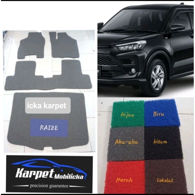 Jual Karpet Mobil Raize Rocky Full Bagasi Shopee Indonesia